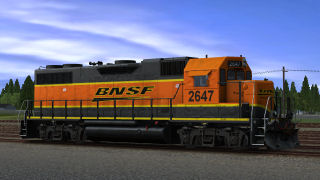 GP38-2 BNSF modern